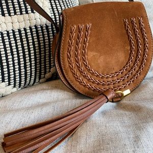 Chloe Marcie Suede Handbag